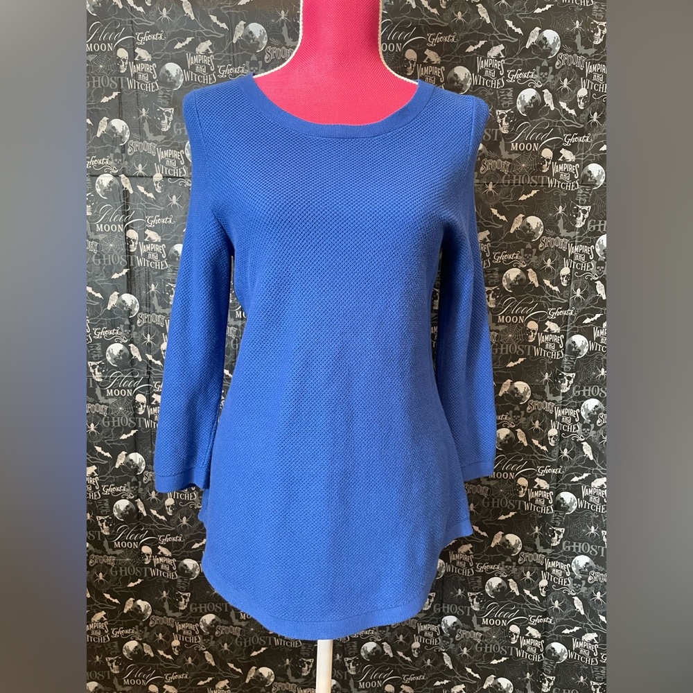 Talbots Periwinkle Knit Sweater